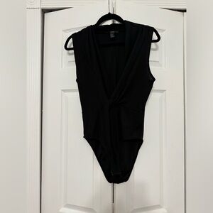 Forever 21 ribbed bodysuit
